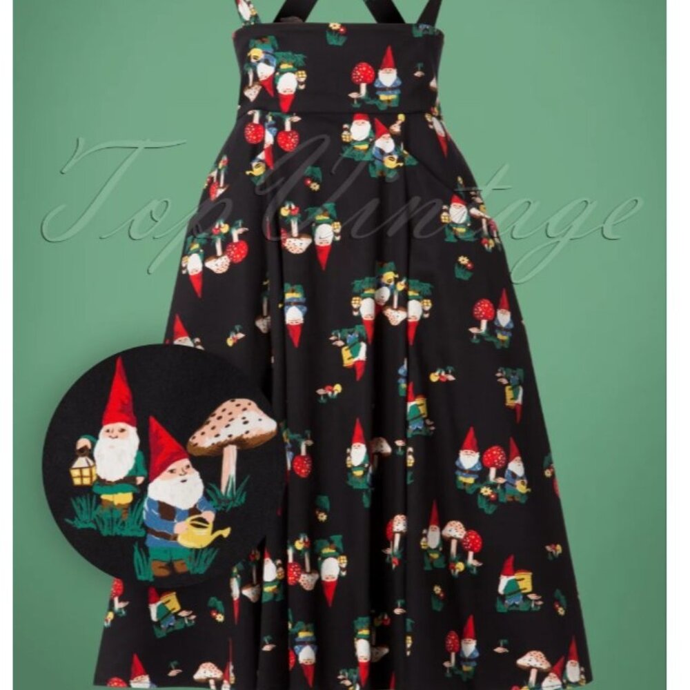 Collectif Alexa Gnome Skirt NWT